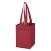 Recyclable Non-woven Wine Bag for Four