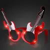 Red Guitar LED Sunglasses