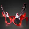 Red Guitar LED Sunglasses