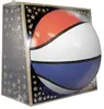 Full-Size Red/White/Blue Rubber Basketball (29½")