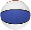 Mid-Size Red/White/Blue Rubber Basketball (7")