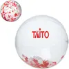 Red & White Confetti Beach Ball - 16"