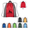 Reflective Drawstring Knapsack