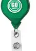 Reflective Retractable Badge Reel (40" Cord & 5 Colors Available)