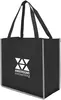 Reflective Shopper Reflective Large Non-Woven Grocery Tote Bag