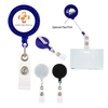 Reflector Retractable Badge Holder