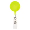 Reflector Retractable Badge Holder