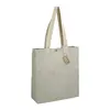 Custom Repose Recycled Cotton Box Tote w/Snap - 10oz