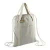 Personalized Recycled Cotton Drawstring Bag - 5oz.