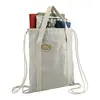 Personalized Recycled Cotton Drawstring Bag - 5oz.