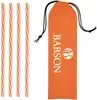 Reusable Straws in Drawstring Pouch