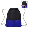 Reverse Color Sequin Drawstring Bag