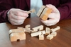 Logo Wooden Rhombus Puzzle