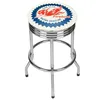 Ribbed Bar Stool w/ Swivel (2 Finish Options)