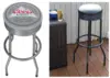 Ribbed Outdoor Bar Stool w/ Swivel 