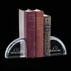 Crystal Arch Bookends - Custom Engraved