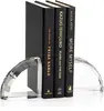 Crystal Arch Bookends - Custom Engraved