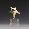 Branded Logo Star Award - Crystal Base for Corporate Recognition