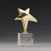 Branded Logo Star Award - Crystal Base for Corporate Recognition