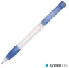 Ritter® Frozen Grip Promotional Pen: Custom Plastic Click Ballpoint