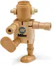 Robodroidbot Wooden Poseable Robot