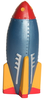 Logo Rocket Stress Reliever