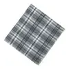 Custom Rollable Plaid Fleece Throw Blanket (50" x 60" Unfolded)
