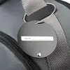 Round Aluminum Luggage Tag