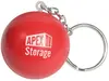 Custom Round Ball Stress Reliever Key Chain