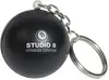 Custom Round Ball Stress Reliever Key Chain