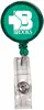 Alligator Clip Retractable Badge Holder - 35" Lightweight Cord