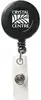 Custom Round Secure-A-Badge™ with Alligator Clip