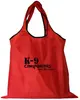 Eco-Friendly RPET Foldable Carryall with Custom Logo - Heavy Duty Reusable Tote (30 lb Capacity)