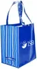 Recycled PET Striped Tote Bag with Custom Logo