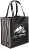 Recycled PET Striped Tote Bag with Custom Logo