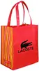 Recycled PET Striped Tote Bag with Custom Logo
