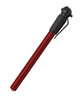 Rubber Head Aluminum Tire Pressure Gauge with Clip