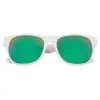 Rubberized Mirrored Malibu Sunglasses