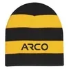 Rugby Stripe Knit Beanie