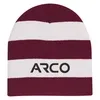 Rugby Stripe Knit Beanie