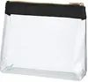 Sadie Satin Clear Cosmetic Bag