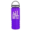 Salute - 24 oz. Custom Logo Transparent Bottle