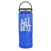 Salute - 24 oz. Custom Logo Transparent Bottle