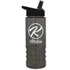 Salute - 24 oz. Custom Personalized Transparent Bottle