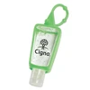 Sanitizer Bottle w/ Adjustable Silicone Lanyard & Clip - 1 oz. 