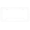 Custom Branded License Plate Frame