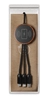 Custom SCX Design® 5-in-1 Bamboo 5W Wireless Charging Cable