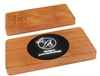 Custom SCX Design® Bamboo Wireless Power Bank 10,000 mAh