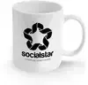 Seattle White Ceramic Mug (12 oz)