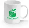 Seattle White Ceramic Mug (12 oz)